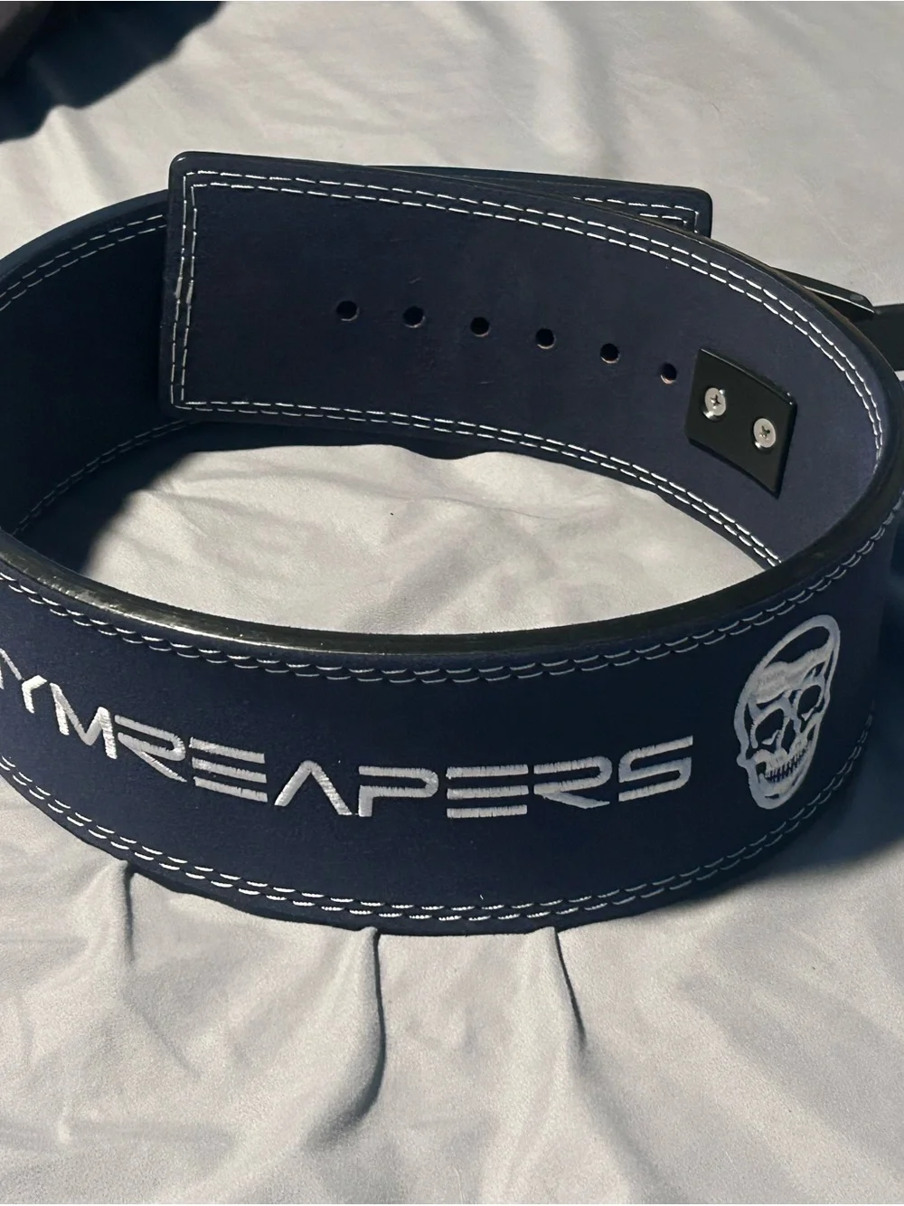 Navy Gymreapers Weightlifting Belt